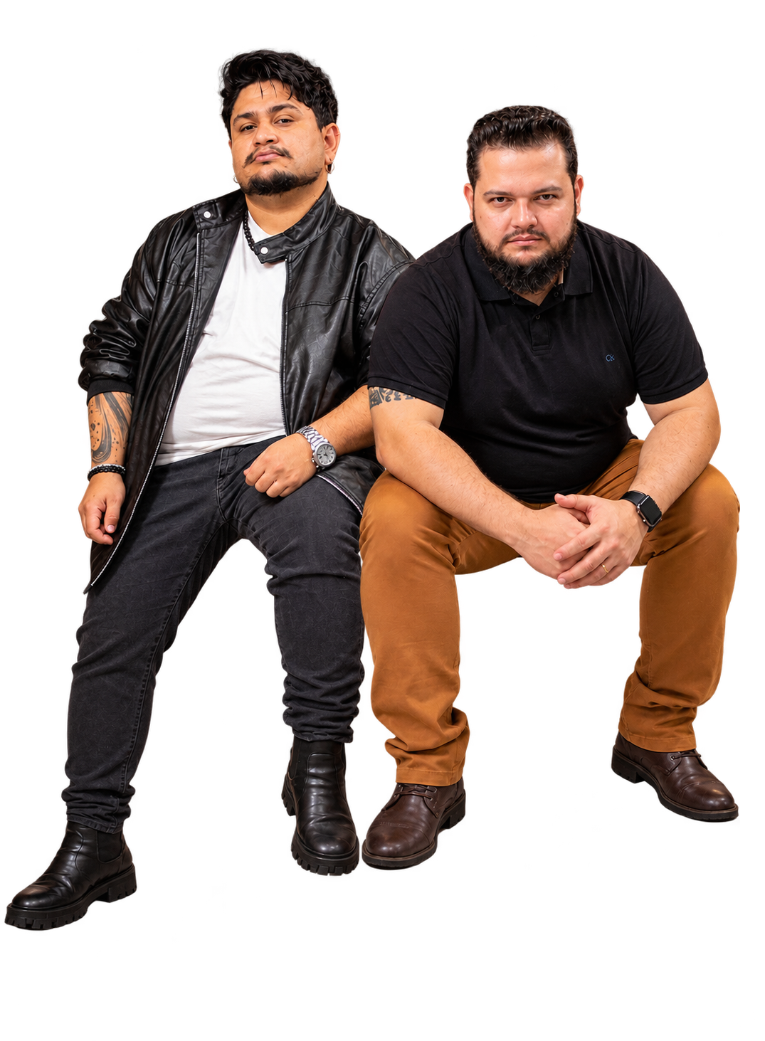 Ade & Bernardo em foto oficial de divulgação